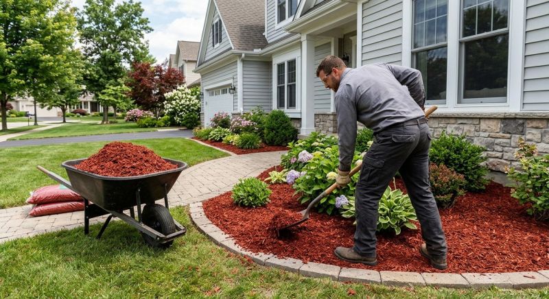 Garden Mulch Installation in Honolulu, HI
